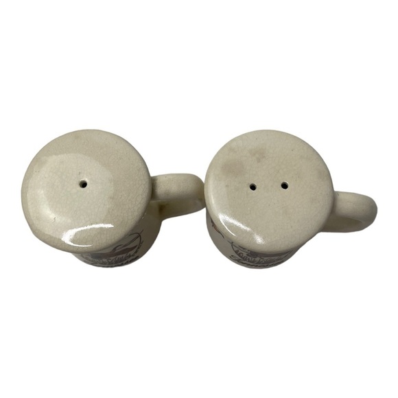 Vintage Tennessee Geese Salt & Pepper Ceramic Shakers - Picture 2 of 4